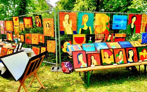 Swetlana Philipp:  Von der Freude mit den Farben zu spielen