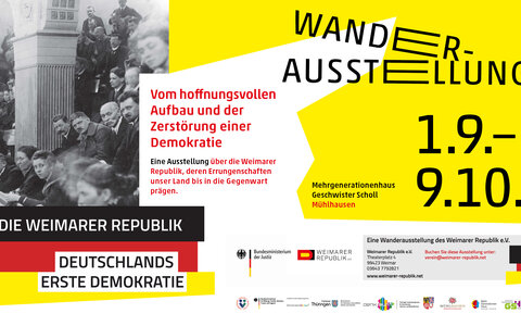 Wanderausstellung: Die Weimarer Republik