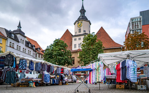 Bunter Markt