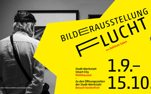Bilderausstellung „Flucht“ von Soliman Saien 