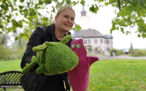 Herbstferien-Programm auf Burg Posterstein: Nymphe, Drache, Einhorn – Sagenhafte Wesen