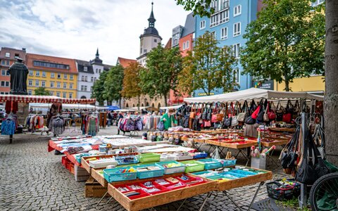 Bunter Markt