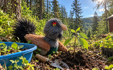 Kickis Wald im Wandel „Wir gestalten den Wald um – pflanzt mit uns!“