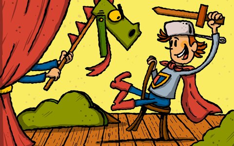 Kinder-Medien-Tage: Kindermitspielstück des KIECK-Theaters