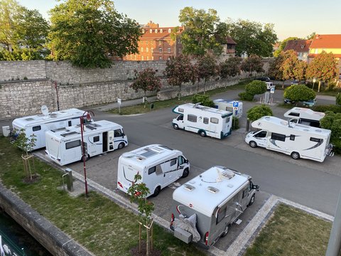 Wohnmobilstellplatz in Mühlhausen